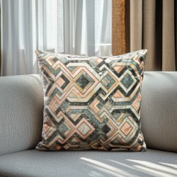 BEAUTY HOME ΜΑΞΙΛΑΡΟΘΗΚΗ ΒΕΛΟΥΔΟ MARBLE LUXURY   45 X 45 CM   