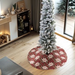 BEAUTY HOME ΠΟΔΙΑ ΔΕΝΤΡΟΥ 90 CM ΣΤΟΦΑ ΑΛΕΞΑΝΔΡΙΝΟ      