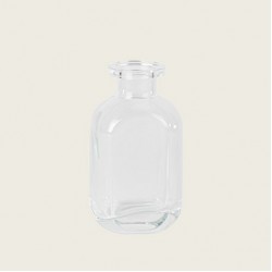 BEAUTY HOME ΓΥΑΛΙΝΟ ΒΑΖΑΚΙ ΔΙΑΦΑΝΟ 6,2×4,7X11CM – 100ML      