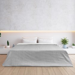 ΚΟΥΒΕΡΤΑ ΥΠΕΡΔΙΠΛΗ ΔΙΠΛΗΣ ΟΨΕΩΣ CROSS MATELASSE ART 11173 230X270 ΓΚΡΙ BEAUTY HOME