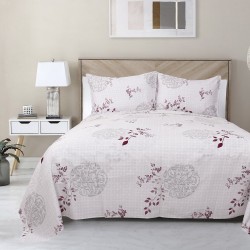 ΣΕΤ ΠΑΠΛΩΜΑ ΥΠΕΡΔΙΠΛΟ CONRAD ART 12007 220X240 ΕΜΠΡΙΜΕ BEAUTY HOME