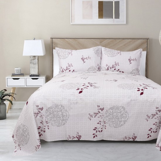 ΣΕΤ ΠΑΠΛΩΜΑ ΥΠΕΡΔΙΠΛΟ CONRAD ART 12007 220X240 ΕΜΠΡΙΜΕ BEAUTY HOME