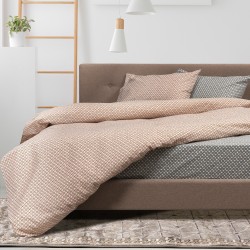 ΚΟΥΒΕΡΛΙ ΥΠΕΡΔΙΠΛΟ GINGER ΑRT 12061 230X250 ΕΜΠΡΙΜΕ BEAUTY HOME