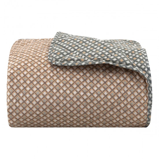 ΚΟΥΒΕΡΛΙ ΥΠΕΡΔΙΠΛΟ GINGER ΑRT 12061 230X250 ΕΜΠΡΙΜΕ BEAUTY HOME