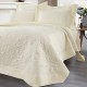 BEAUTY HOME ΣΕΤ ΚΟΥΒΕΡΛΙ ΥΠΕΡΔΙΠΛΟ ROSE ART 12500 230X250 ΕΚΡΟΥ      