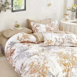 BEAUTY HOME ΣΕΤ ΠΑΠΛΩΜΑ ΥΠΕΡΔΙΠΛΟ ART 12602 ROSSI 220X240 ΕΚΡΟΥ,ΜΠΕΖ      