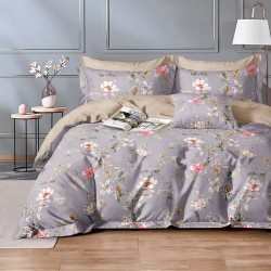 BEAUTY HOME ΣΕΤ ΠΑΠΛΩΜΑ ΥΠΕΡΔΙΠΛΟ ART 12606 MARIN 220X240 ΛΙΛΑ      