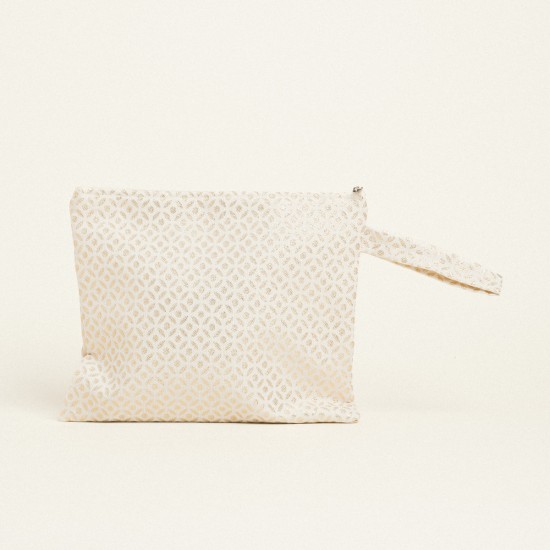 BEAUTY HOME ΝΕΣΕΣΕΡ 29 X 25 CM ΖΑΚΑΡ ΕΚΡΟΥ- ΧΡΥΣΟ      