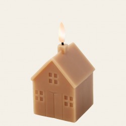 BEAUTY HOME LED ΚΕΡΙ 6 X 11,5 CM ΣΠΙΤΙ ΚΑΦΕ      