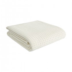 ΠΙΚΕ ΥΠΕΡΔΙΠΛΗ WAFFLE ART 1990 CREAM  230X240 ΕΚΡΟΥ BEAUTY HOME