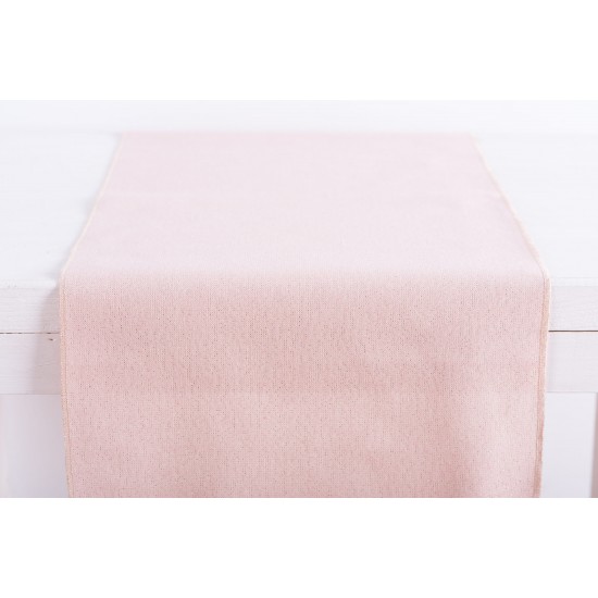 BEAUTY HOME ΡΑΝΝΕΡ ΡΟΖ ΧΡΥΣΟ LUREX   34 CM X 1,5 M   