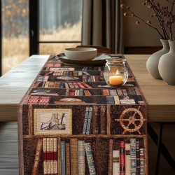 BEAUTY HOME ΡΑΝΝΕΡ ΣΤΟΦΑ ΒΙΒΛΙΟΘΗΚΗ   34 CM X 2.5 M   