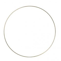 BEAUTY HOME ΜΕΤΑΛΛΙΚΟΣ ΚΥΚΛΟΣ  ΧΡΥΣΟΣ 30CM      