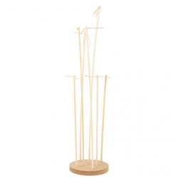 BEAUTY HOME ΞΥΛΙΝΗ ΒΑΣΗ ΓΙΑ 7 ΜΠΑΛΟΝΙΑ 17CM X 68CM      