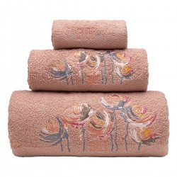 BEAUTY HOME ΣΕΤ ΠΕΤΣΕΤΕΣ ART 3392 ΣΕΤ 3ΤΜΧ ΣΑΠΙΟ ΜΗΛΟ      