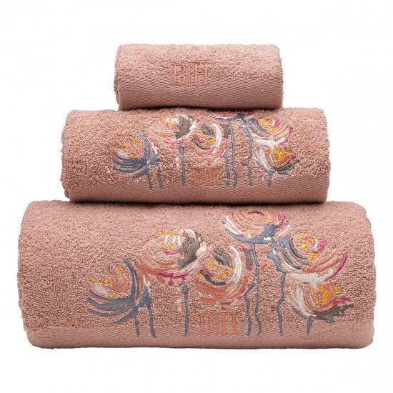 BEAUTY HOME ΣΕΤ ΠΕΤΣΕΤΕΣ ART 3392 ΣΕΤ 3ΤΜΧ ΣΑΠΙΟ ΜΗΛΟ      