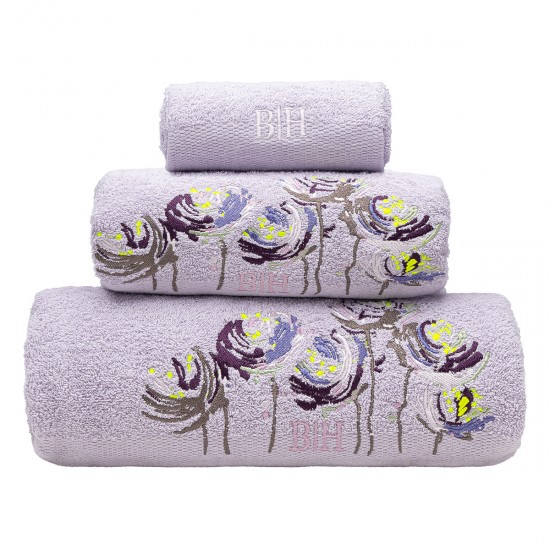 BEAUTY HOME ΣΕΤ ΠΕΤΣΕΤΕΣ ART 3396 ΣΕΤ 3ΤΜΧ ΛΙΛΑ      
