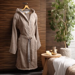 BEAUTY HOME ΜΠΟΥΡΝΟΥΖΙ ΜΕ ΚΟΥΚΟΥΛΑ ART 3422 ΜΠΕΖ XL     