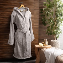 BEAUTY HOME ΜΠΟΥΡΝΟΥΖΙ ΜΕ ΚΟΥΚΟΥΛΑ ART 3423 ΓΚΡΙ S     