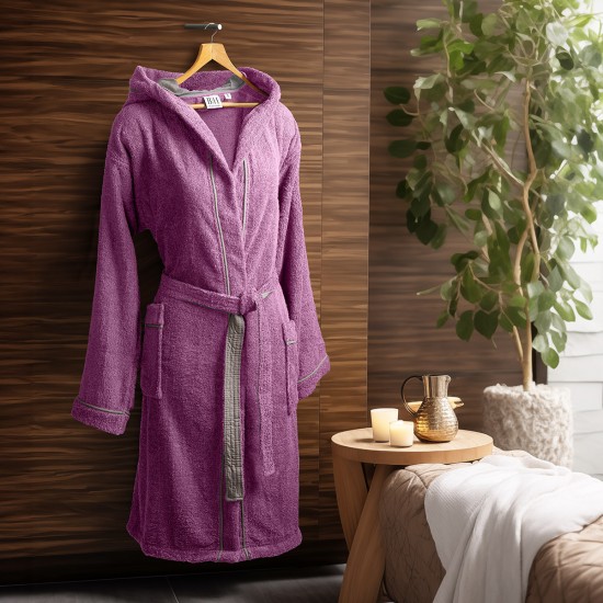 BEAUTY HOME ΜΠΟΥΡΝΟΥΖΙ ΜΕ ΚΟΥΚΟΥΛΑ ART 3429 ΜΩΒ 2XL     