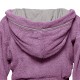 BEAUTY HOME ΜΠΟΥΡΝΟΥΖΙ ΜΕ ΚΟΥΚΟΥΛΑ ART 3429 ΜΩΒ 2XL     
