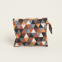 BEAUTY HOME ΝΕΣΕΣΕΡ 29 X 25 CM ΚΑΦΕ ΓΕΩΜΕΤΡΙΚΑ ΤΡΙΓΩΝΑ      