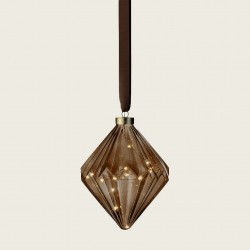 BEAUTY HOME ΦΑΝΑΡΙ ΕΣΩΤΕΡΙΚΟΥ ΧΩΡΟΥ ΔΙΑΜΑΝΤΙ 16 CM ΜΕ LED      