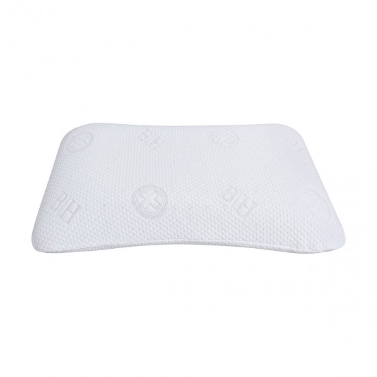 ΜΑΞΙΛΑΡΙ ΥΠΝΟΥ SHAPE UP MEMORY FOAM ART 4083 ΜΕΤΡΙΟ 60X40+12 ΛΕΥΚΟ BEAUTY HOME
