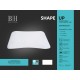ΜΑΞΙΛΑΡΙ ΥΠΝΟΥ SHAPE UP MEMORY FOAM ART 4083 ΜΕΤΡΙΟ 60X40+12 ΛΕΥΚΟ BEAUTY HOME