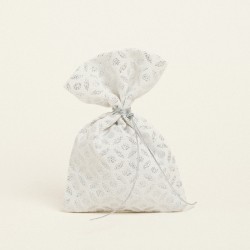BEAUTY HOME ΠΟΥΓΚΙ 12 X 17 CM ΖΑΚΑΡ ΕΚΡΟΥ-ΑΣΗΜΙ      