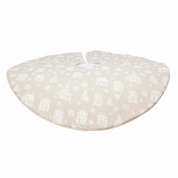 BEAUTY HOME ΠΟΔΙΑ ΔΕΝΤΡΟΥ, ΜΠΕΖ ΜΕ ΛΕΥΚΑ ΣΠΙΤΑΚΙΑ, 90CM      