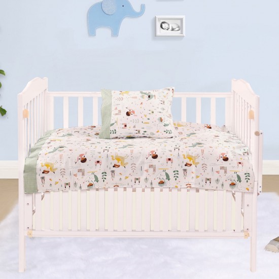 ΣΕΤ ΣΕΝΤΟΝΙΑ ΒΡΕΦΙΚΑ ART 5175  120X160 ΠΡΑΣΙΝΟ BEAUTY HOME