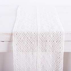 BEAUTY HOME ΔΑΝΤΕΛΑ ΒΑΜΒΑΚΕΡΗ 23CM “ANGELO”  ΛΕΥΚΟ    