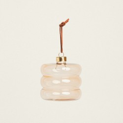 BEAUTY HOME ΓΥΑΛΙΝΟ ΣΤΟΛΙΔΙ 8 CM A MOKA      