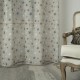 ΚΟΥΡΤΙΝΑ ART 6120  280X280  ΜΠΕΖ,ΚΟΚΚΙΝΟ,ΜΠΛΕ BEAUTY HOME