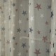 ΚΟΥΡΤΙΝΑ ART 6120  280X280  ΜΠΕΖ,ΚΟΚΚΙΝΟ,ΜΠΛΕ BEAUTY HOME