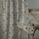 ΚΟΥΡΤΙΝΑ ART 6120  280X280  ΜΠΕΖ,ΚΟΚΚΙΝΟ,ΜΠΛΕ BEAUTY HOME