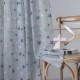 ΚΟΥΡΤΙΝΑ ART 6121  280X280  ΓΑΛΑΖΙΟ,ΜΠΛΕ BEAUTY HOME