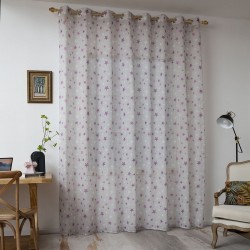 ΚΟΥΡΤΙΝΑ ART 6122  280X280  ΓΚΡΙ BEAUTY HOME
