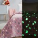 ΚΟΥΒΕΡΤΑ ΜΟΝΗ ΦΩΣΦΟΡΙΖΟΥΣΑ ART 6137  160X220 ΡΟΖ BEAUTY HOME