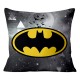 ΜΑΞΙΛΑΡΙ ΜΕ ΓΕΜΙΣΗ ART 6184 BATMAN 40X40 ΓΚΡΙ BEAUTY HOME