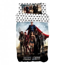 ΣΕΤ ΣΕΝΤΟΝΙΑ ΜΟΝΑ ART 6186 JUSTICE LEAGUE 165X250 ΕΜΠΡΙΜΕ BEAUTY HOME