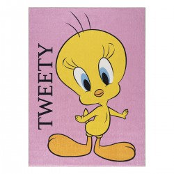 ΧΑΛΙ ART 6190 TWEETY 130Χ180 ΡΟΖ BEAUTY HOME