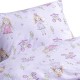 BEAUTY HOME ΣΕΤ ΣΕΝΤΟΝΙΑ ΜΟΝΑ ΜΕ ΛΑΣΤΙΧΟ MIRABELLE ART 6233 105X200+30 ΛΙΛΑ      