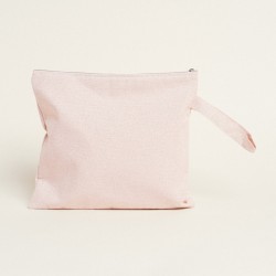 BEAUTY HOME ΝΕΣΕΣΕΡ 29 X 25 CM ΡΟΖ ΧΡΥΣΟ LUREX      