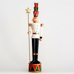 BEAUTY HOME ΣΤΡΑΤΙΩΤΗΣ ΜΕ ΡΑΒΔΙ, 46CM      