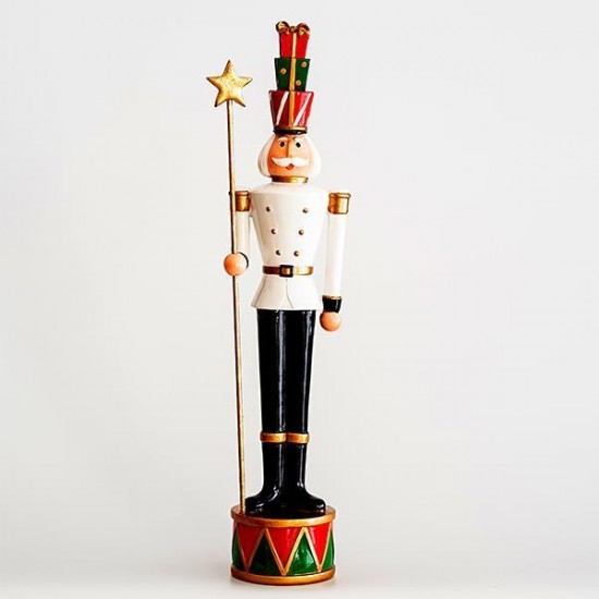 BEAUTY HOME ΣΤΡΑΤΙΩΤΗΣ ΜΕ ΡΑΒΔΙ, 46CM      
