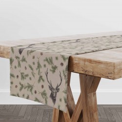 BEAUTY HOME ΡΑΝΝΕΡ ΤΑΡΑΝΔΟΙ ΜΕ ΚΛΑΔΙΑ   34 CM X 2.5 M   