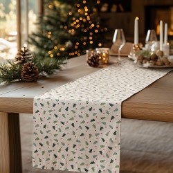 BEAUTY HOME ΡΑΝΝΕΡ ΜΙΝΙ ΧΡΙΣΤΟΥΓΕΝΝΙΑΤΙΚΑ ΔΕΝΤΡΑ   34 CM X 2.5 M   