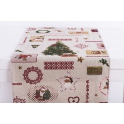BEAUTY HOME ΡΑΝΝΕΡ ΧΡΙΣΤΟΥΓΕΝΝΙΑΤΙΚΑ ΣΧΕΔΙΑ   34 CM X 2.5 M   